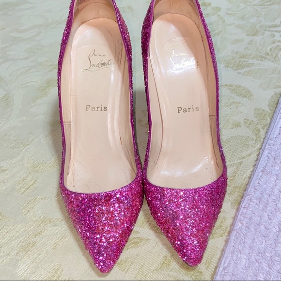 Christian Louboutin Shoes - Authentic Christian Louboutin Glitter Batignolles